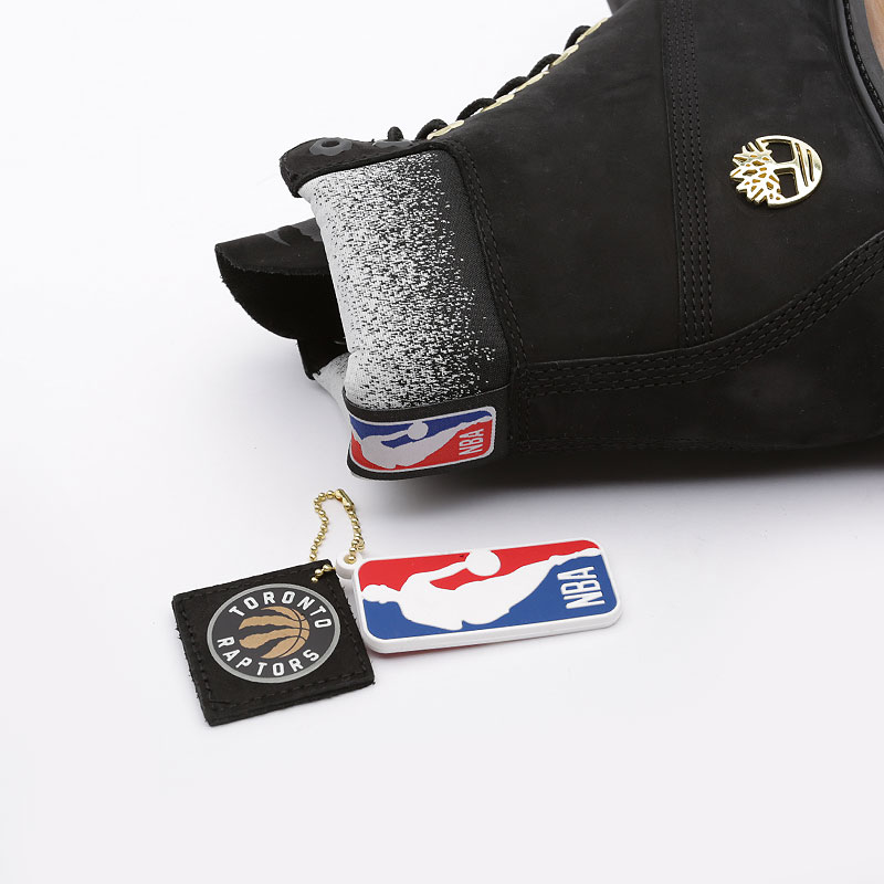 мужские черные ботинки Timberland Toronto Raptors NBA TBLA2864W - цена, описание, фото 6